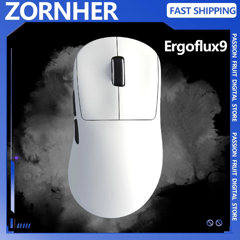 Беспроводная мышь ZORNHER Ergoflux9 PAW3950, двойная 8 кГц, эргономичная игровая мышь FPS с батареей 2*300 мАч для MAC Windows
Беспроводная мышь ZORNHER Ergoflux9 PAW3950, двойная 8 кГц, эргономичная игровая мышь FPS с батареей 2*300 мАч для MAC Windows