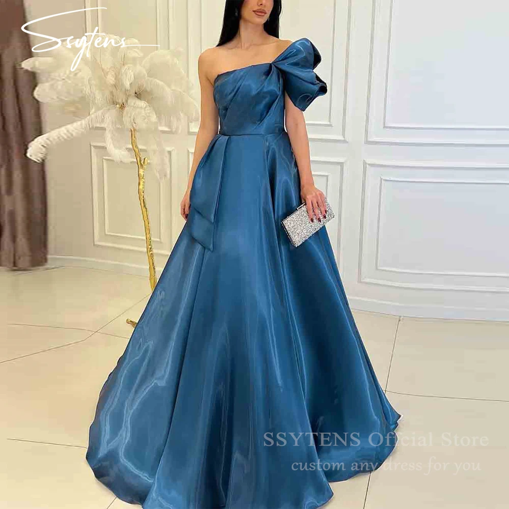 SSYTENS Modern Turquoise Evening Dresses One Shoulder A-Line Formal Prom DressShiny Long Women Celebrity Party Gowns Customized
SSYTENS Modern Turquoise Evening Dresses One Shoulder A-Line Formal Prom DressShiny Long Women Celebrity Party Gowns Customized