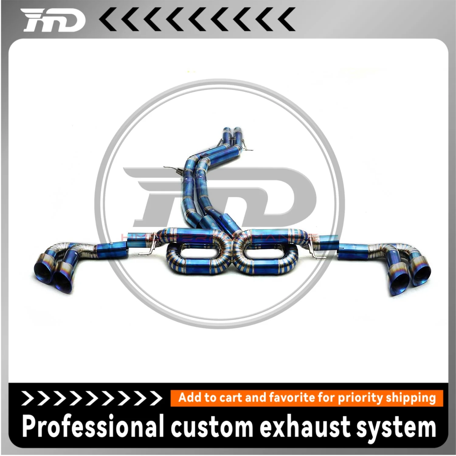 HMD for Lamborghini URUS Performance Exhaust without valve Car Exhaust Titanium Alloy Catback
HMD for Lamborghini URUS Performance Exhaust without valve Car Exhaust Titanium Alloy Catback