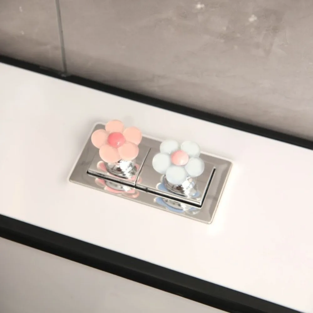 Self-Adhesive Toilet Tank Button Flower Shape Labor-saving Toilet Presser Resin Nail Protector Water Press Flush Button Home
Self-Adhesive Toilet Tank Button Flower Shape Labor-saving Toilet Presser Resin Nail Protector Water Press Flush Button Home
