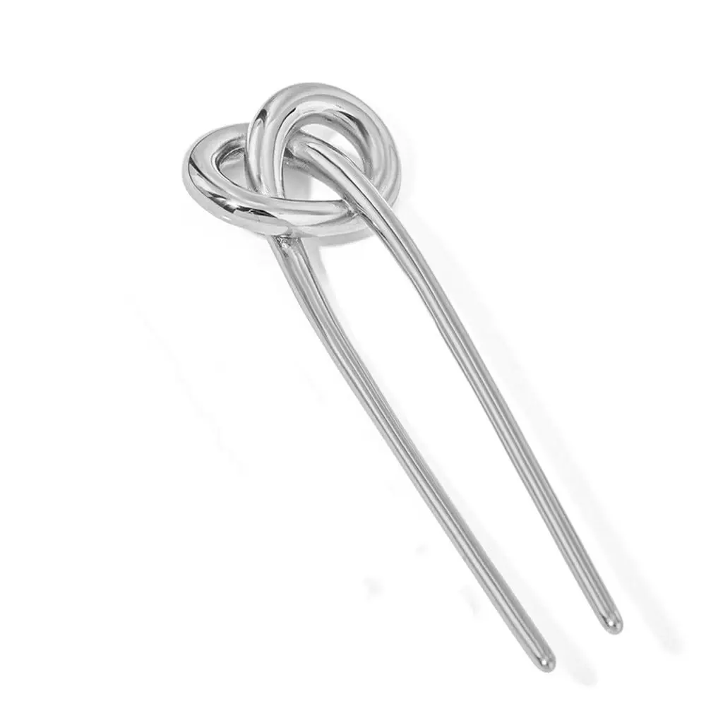 Vintage French Silver Hairpins Metal Hairpin (Silver) 1P
Vintage French Silver Hairpins Metal Hairpin (Silver) 1P