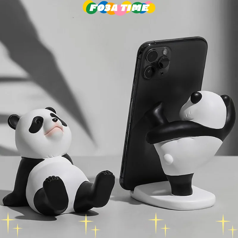 Panda Statue Phone Holder Modern Resin Sculpture Suitable for Indoor Universal Home Desk Decoration
Panda Statue Phone Holder Modern Resin Sculpture Suitable for Indoor Universal Home Desk Decoration
