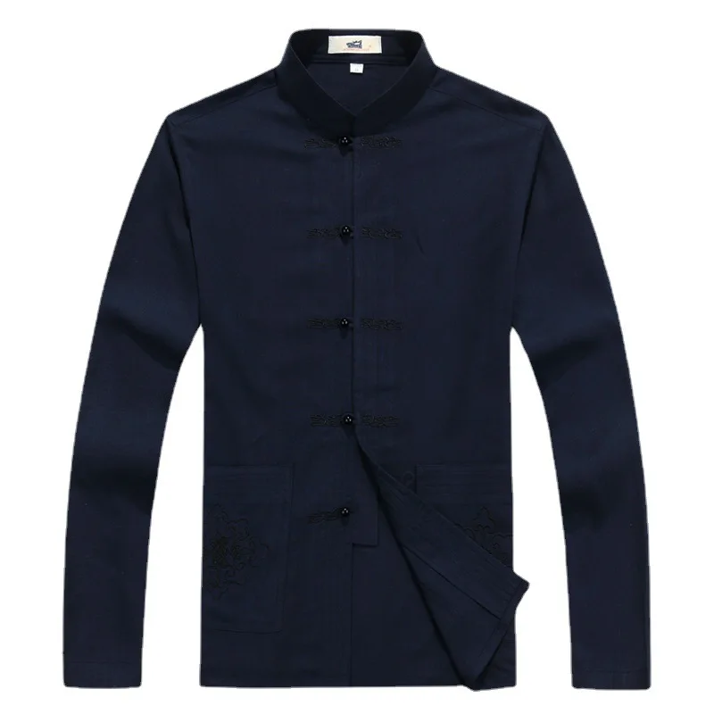 DINADD New long-sleeved suit cotton and linen Tang middle-aged and elderly men's Tai Chi suit Zen suit tea elderly father
DINADD New long-sleeved suit cotton and linen Tang middle-aged and elderly men's Tai Chi suit Zen suit tea elderly father