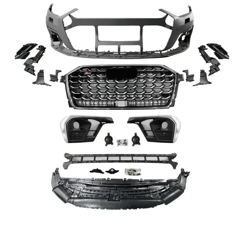 A8 D5 Pre-Facelift (2019-2022) S8 New-Style Front Bumper with Grill Upgrade Front Grill Bumper Conversion BodyKit to S8 Style
A8 D5 Pre-Facelift (2019-2022) S8 New-Style Front Bumper with Grill Upgrade Front Grill Bumper Conversion BodyKit to S8 Style