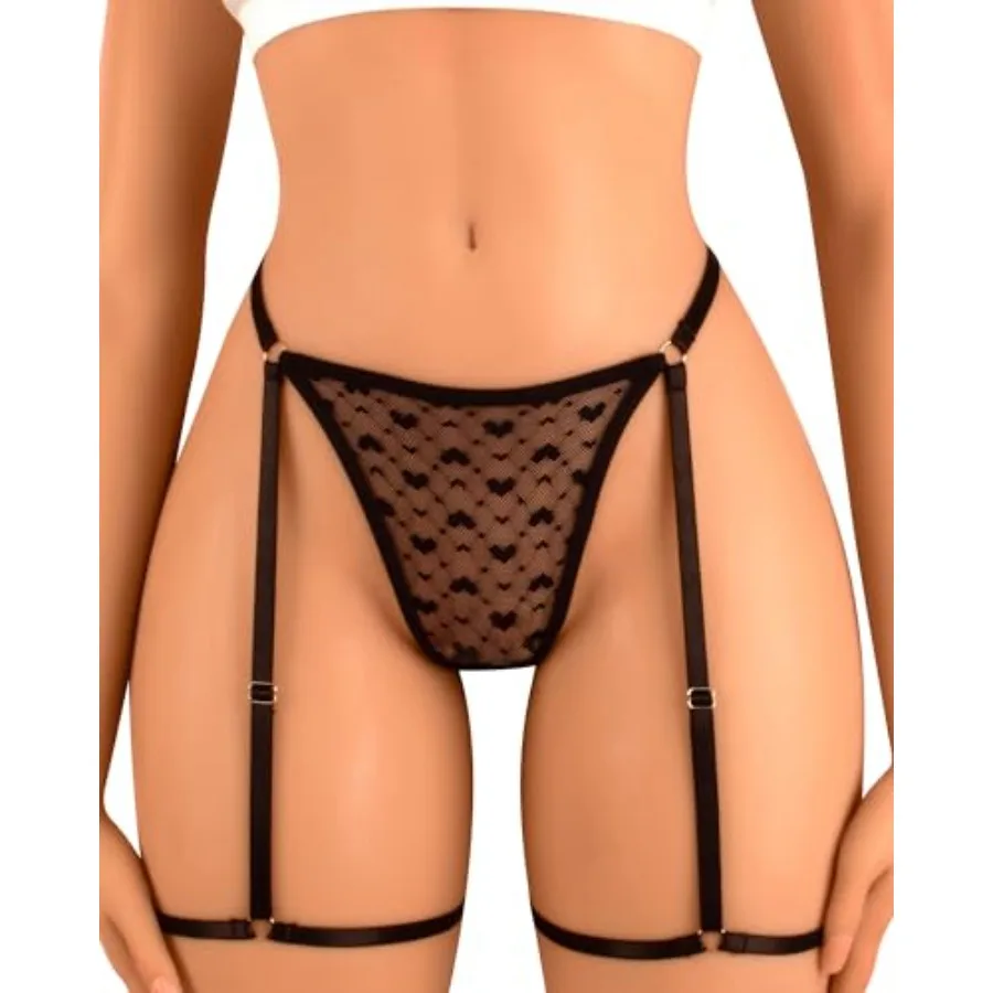 Banamic Womens Panties G-String Thongs Sexy Underpants With 2 Straps Garter Belt
Banamic Womens Panties G-String Thongs Sexy Underpants With 2 Straps Garter Belt