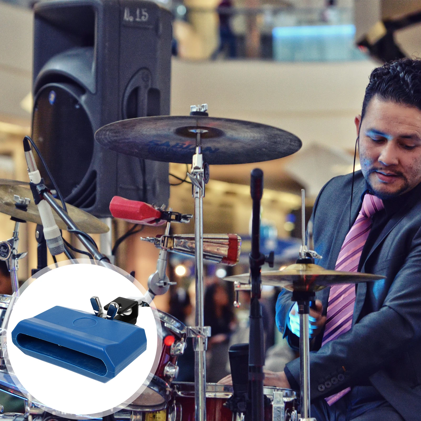 Lasting Cowbell For Drum Set Professional Accessory PVC Music Instrument For All Levels
Lasting Cowbell For Drum Set Professional Accessory PVC Music Instrument For All Levels