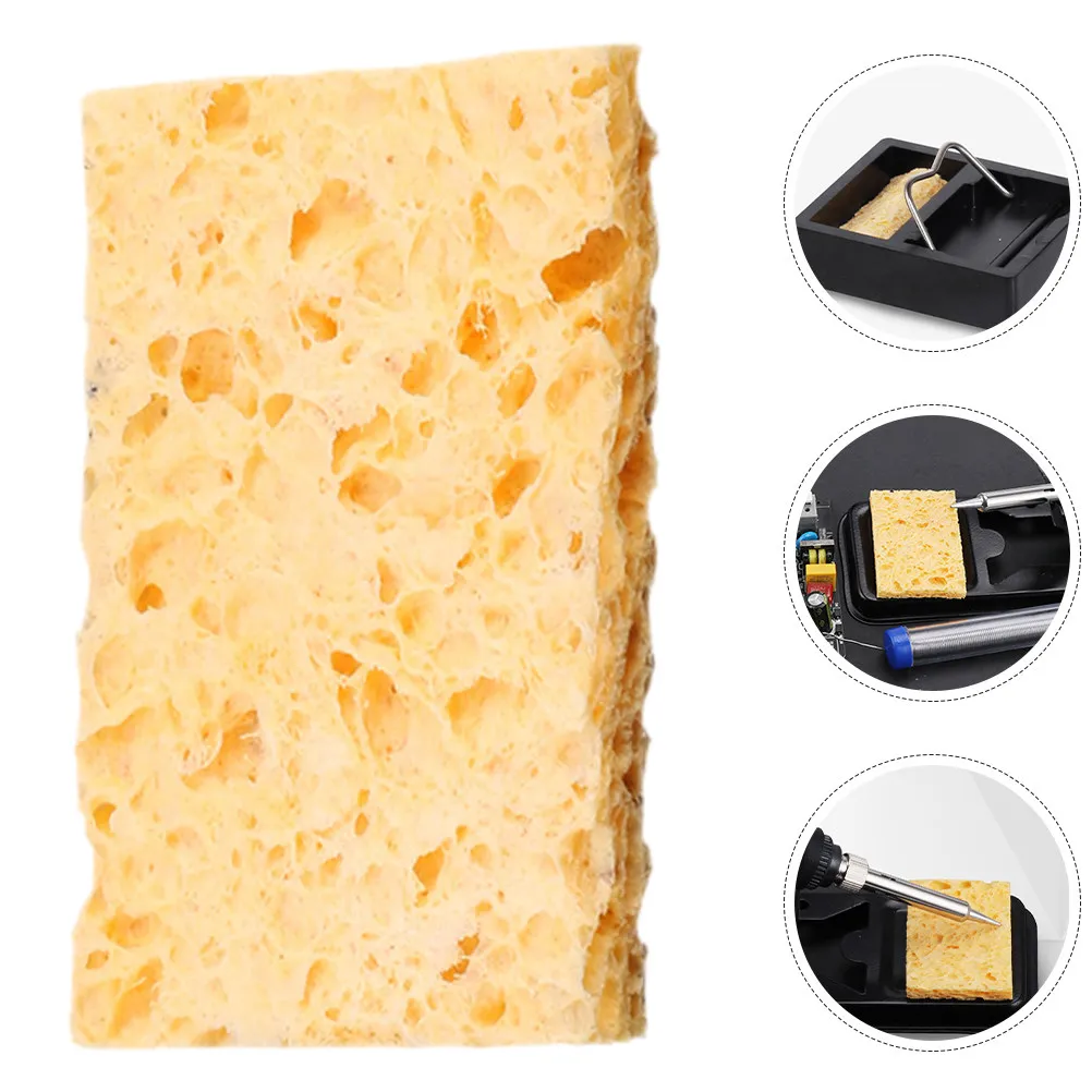 50 шт. термостойких губок для очистки паяльных наконечников, долговечные, для эффективной ежедневной пайки
50 шт. термостойких губок для очистки паяльных наконечников, долговечные, для эффективной ежедневной пайки