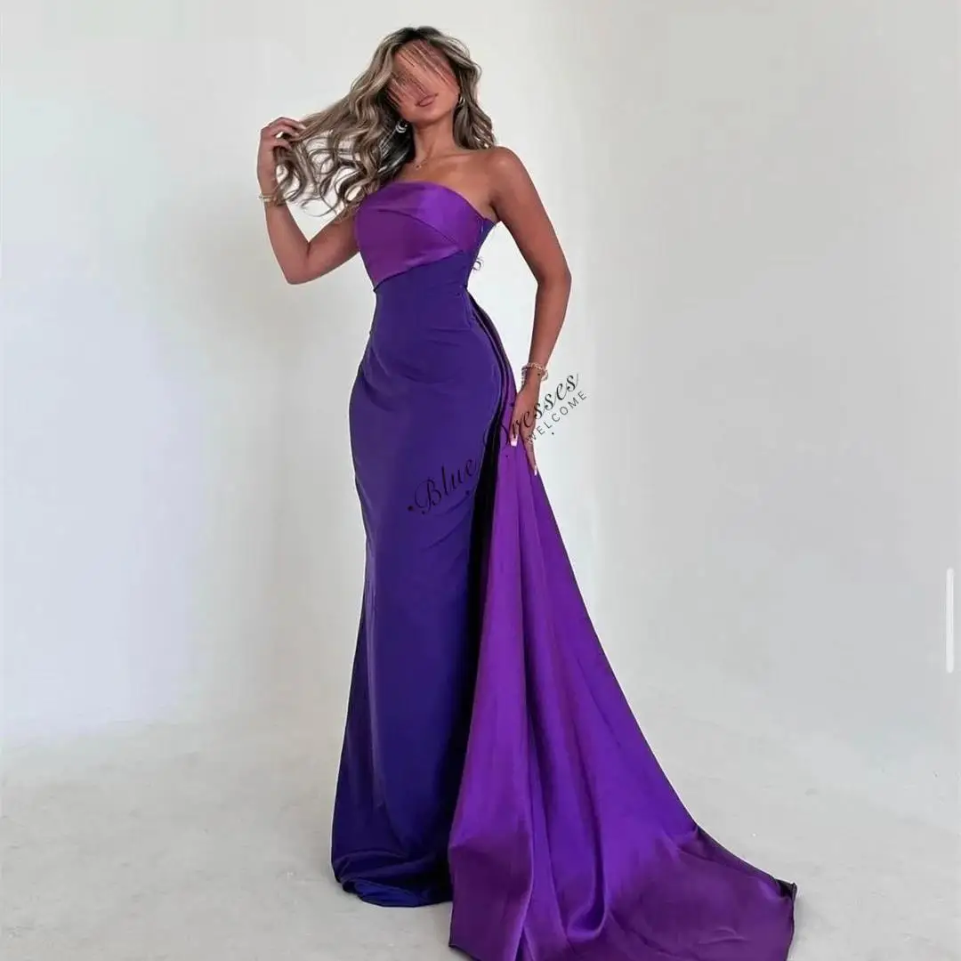Customized Evening Dresses Purple vestidos de fiesta Elegant Prom Dress Simple Party Gowns فساتين للمناسبات الرسمية
Customized Evening Dresses Purple vestidos de fiesta Elegant Prom Dress Simple Party Gowns فساتين للمناسبات الرسمية