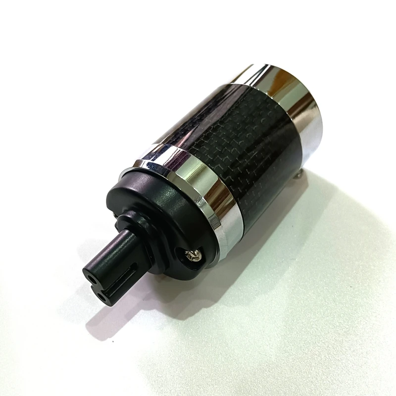 Carbon Fiber Rhodium /Gold Figure 8 C7 Power Plug Audio speaker Amplifier Electrical AC Power cord IEC Plug Socket Connector
Carbon Fiber Rhodium /Gold Figure 8 C7 Power Plug Audio speaker Amplifier Electrical AC Power cord IEC Plug Socket Connector