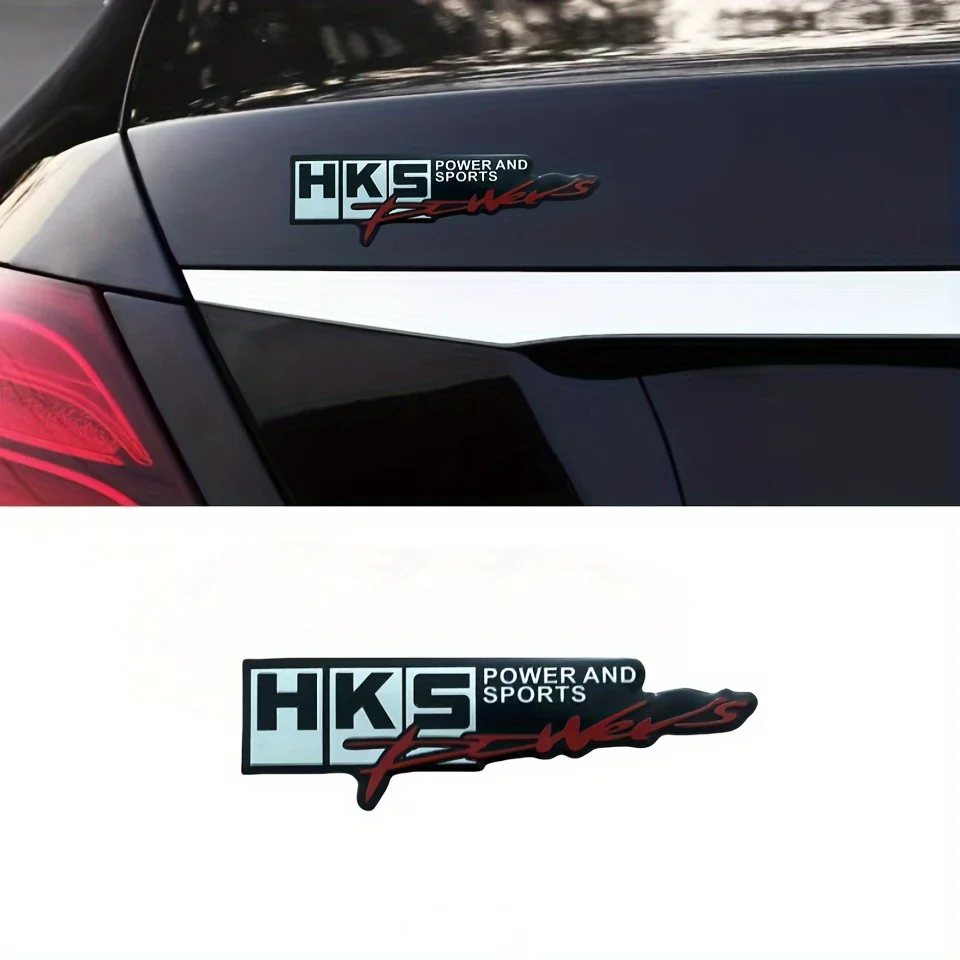 HKS Power and Sports Emblem Car Decal Universal Aluminum Side Badge Creative Personalized Tail Light Sticker
HKS Power and Sports Emblem Car Decal Universal Aluminum Side Badge Creative Personalized Tail Light Sticker