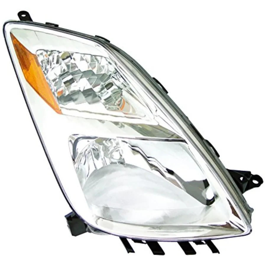 Passenger Side Headlight Assembly for Toyota Vehicles, Polycarbonate Lens, Black Housing, DOT/SAE Certified
Passenger Side Headlight Assembly for Toyota Vehicles, Polycarbonate Lens, Black Housing, DOT/SAE Certified