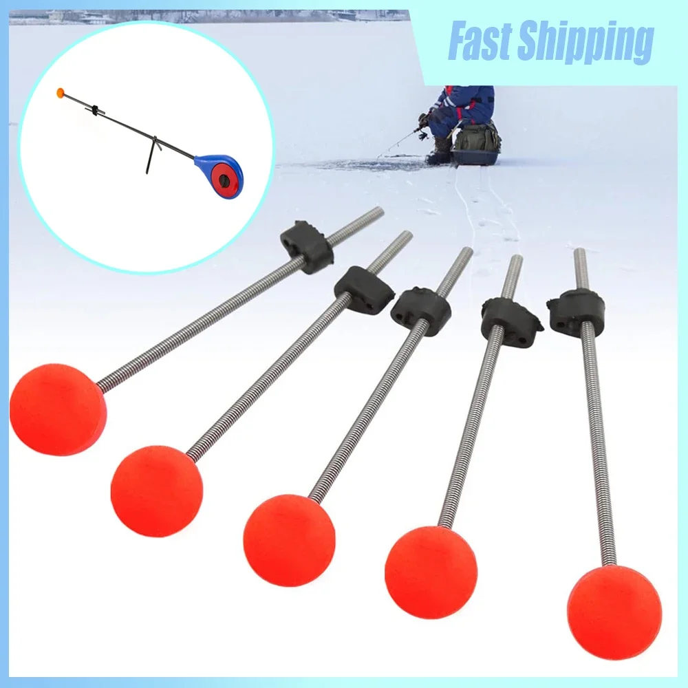 5Pcs Winter Sea Fishing Rod Tip Ball Spring Warning Tool Ice Fishing Rod Tip Quick Release Tool Fishing Tackle Accessories
5Pcs Winter Sea Fishing Rod Tip Ball Spring Warning Tool Ice Fishing Rod Tip Quick Release Tool Fishing Tackle Accessories