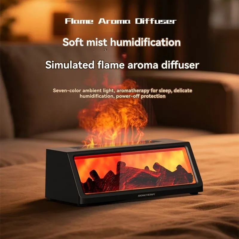A83X-Compact Electric Aromatherapy Diffuser With Remote Control, Timer& Flame Effect-Black/White
A83X-Compact Electric Aromatherapy Diffuser With Remote Control, Timer& Flame Effect-Black/White