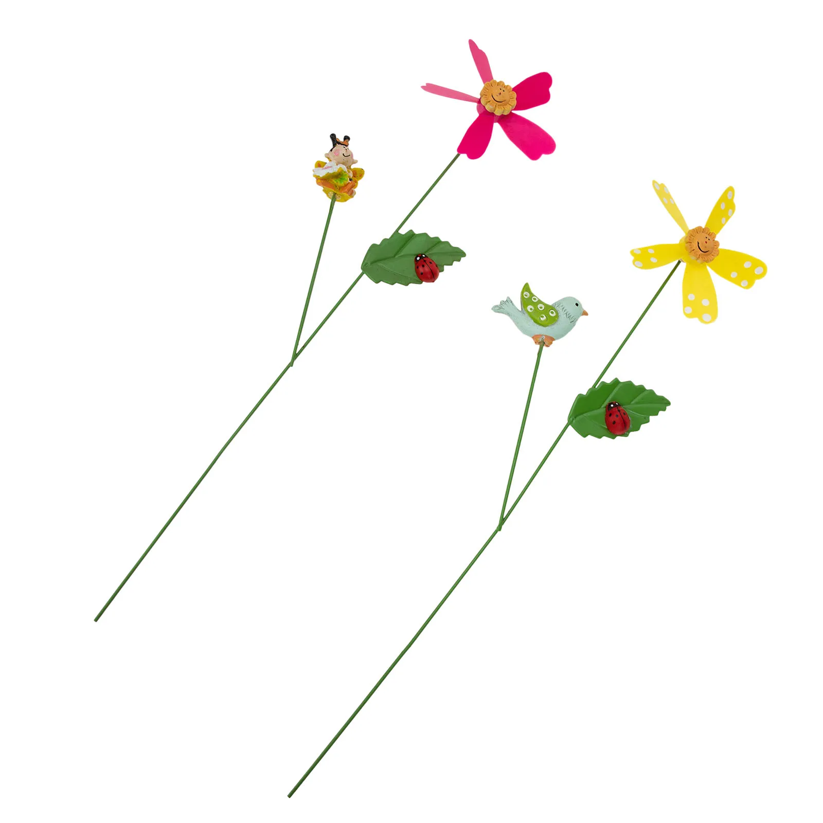 2pcs Metal Decorative Windmill Flowers Garden Ornament Outdoor Iron Bright Color Fine Texture Windmill Decor Flower
2pcs Metal Decorative Windmill Flowers Garden Ornament Outdoor Iron Bright Color Fine Texture Windmill Decor Flower