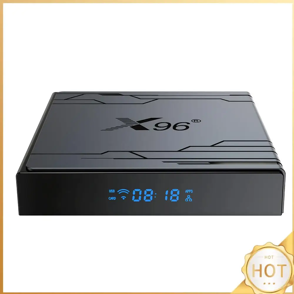 Android 14.0 BT TV Box Amlogic S905Y5 Media Box 2.4G/5G Dual WiFi 100Mbps 4K 60fps WIFI6 BT5.X Media Player AV1 HDR10+
Android 14.0 BT TV Box Amlogic S905Y5 Media Box 2.4G/5G Dual WiFi 100Mbps 4K 60fps WIFI6 BT5.X Media Player AV1 HDR10+