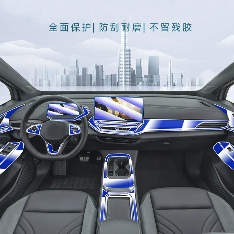 TPU Transparent Film Car Interior Sticker Center Control Gear Door Outlet Panel For Volkswagen VW ID.4 ID 4 ID.6 ID 6 Crozz X
TPU Transparent Film Car Interior Sticker Center Control Gear Door Outlet Panel For Volkswagen VW ID.4 ID 4 ID.6 ID 6 Crozz X