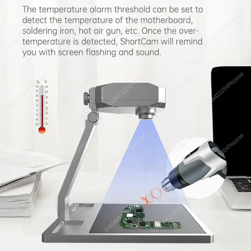 Запуск тепловизионной камеры IIT Короткая камера Инфракрасный инструмент для диагностики печатной платы для телефона Инструменты обнаружения неисправностей материнской платы
Запуск тепловизионной камеры IIT Короткая камера Инфракрасный инструмент для диагностики печатной платы для телефона Инструменты обнаружения неисправностей материнской платы