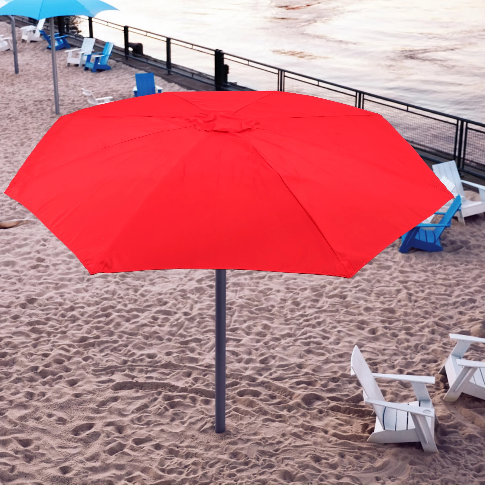 Umbrella Canopy Replacement Weather Resistant Fabric Patio Accessory Easy Setup Garden Shade Patio Umbrella Replacement Parts
Umbrella Canopy Replacement Weather Resistant Fabric Patio Accessory Easy Setup Garden Shade Patio Umbrella Replacement Parts