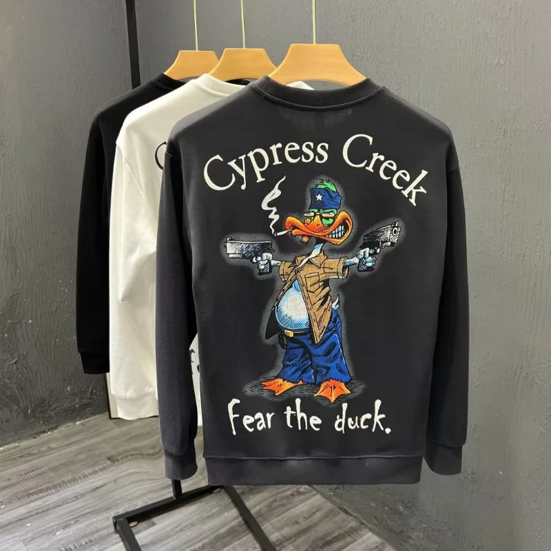 Spring Autumn Men Clothing Sweatshirt Korean Fashion Harajuku Long Sleeve Sweatshirt Men Casual Streetwear O-Neck Hoodies Men
Spring Autumn Men Clothing Sweatshirt Korean Fashion Harajuku Long Sleeve Sweatshirt Men Casual Streetwear O-Neck Hoodies Men