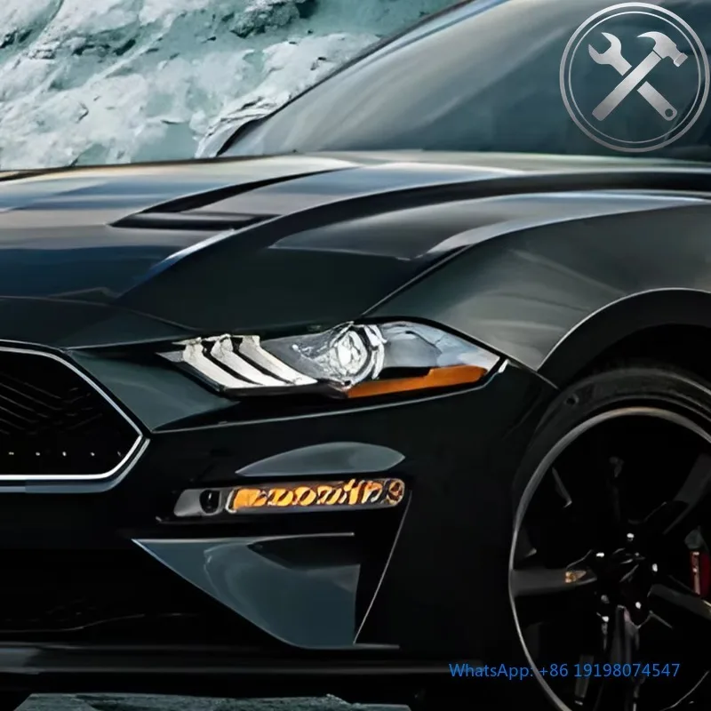 2018-2023 Mustang LED Headlights Assembly High Projection Lens Front Lamp High Brightness Auto Lighting Parts
2018-2023 Mustang LED Headlights Assembly High Projection Lens Front Lamp High Brightness Auto Lighting Parts