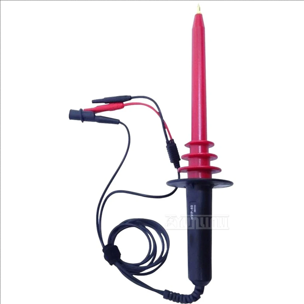 HPV-40 high voltage 40KV multimeter probe 1000 high voltage attenuation detection rod AC 10MHZ probe 0-40KV 1000:1 for testing
HPV-40 high voltage 40KV multimeter probe 1000 high voltage attenuation detection rod AC 10MHZ probe 0-40KV 1000:1 for testing