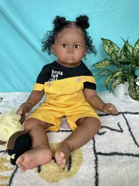 DLS Customized Limited Supply 28inch Reborn Baby Julieta With Hand-Rooted Hair Dark Skin Already Finished Girl Different Dress
DLS Customized Limited Supply 28inch Reborn Baby Julieta With Hand-Rooted Hair Dark Skin Already Finished Girl Different Dress
