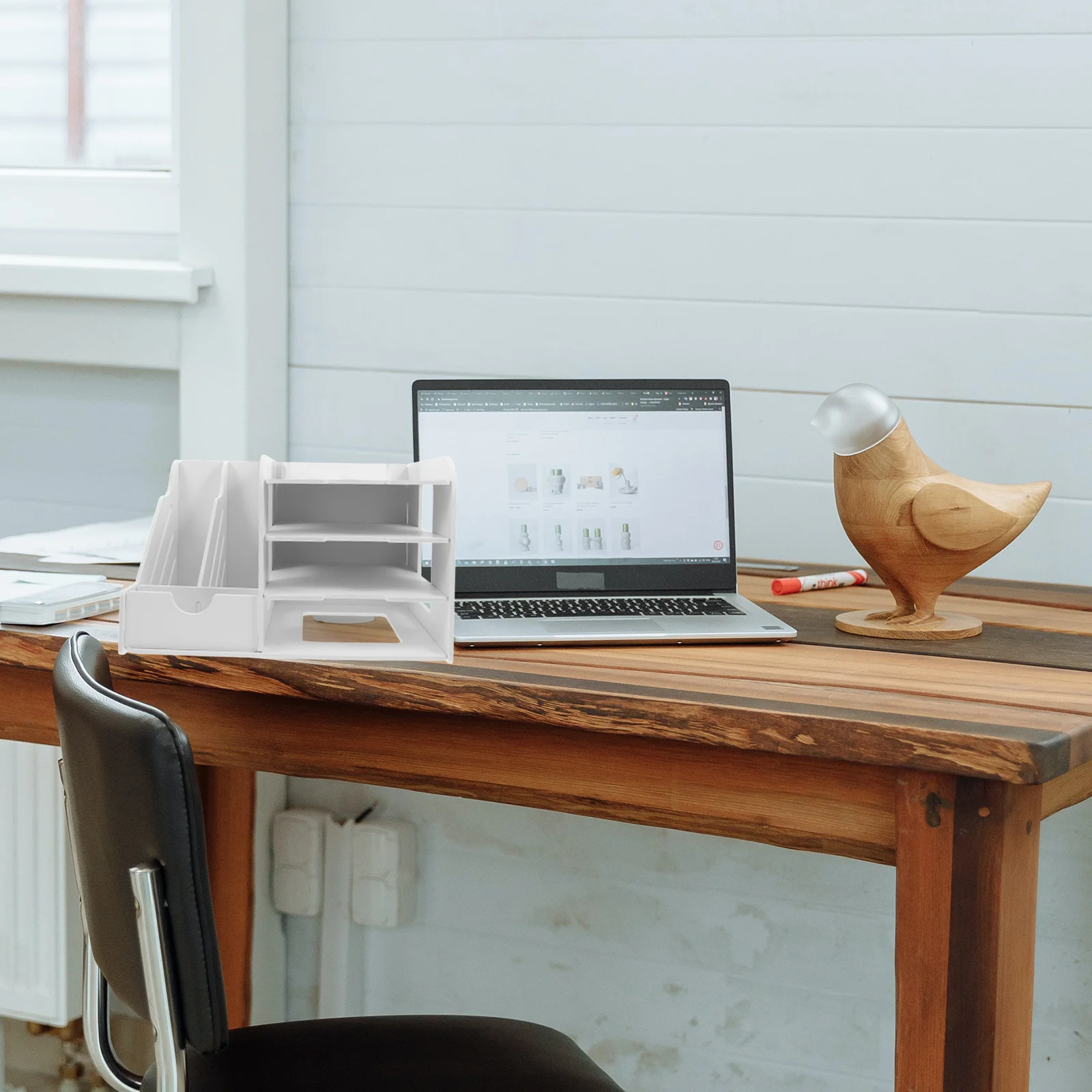 White Multi Layer File Organizer Desktop Storage Rack for A4 Paper Documents Notebooks Mail Desktop Organizer Tray for Office
White Multi Layer File Organizer Desktop Storage Rack for A4 Paper Documents Notebooks Mail Desktop Organizer Tray for Office