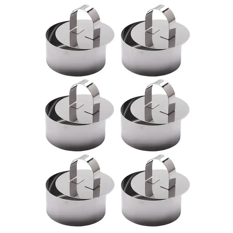 Stainless Steel Cake Baking Pans Round Mould Set Stainless Steel Circular Layer Cake Mould Pan Set Of 6 For Pastry Cake Tart
Stainless Steel Cake Baking Pans Round Mould Set Stainless Steel Circular Layer Cake Mould Pan Set Of 6 For Pastry Cake Tart