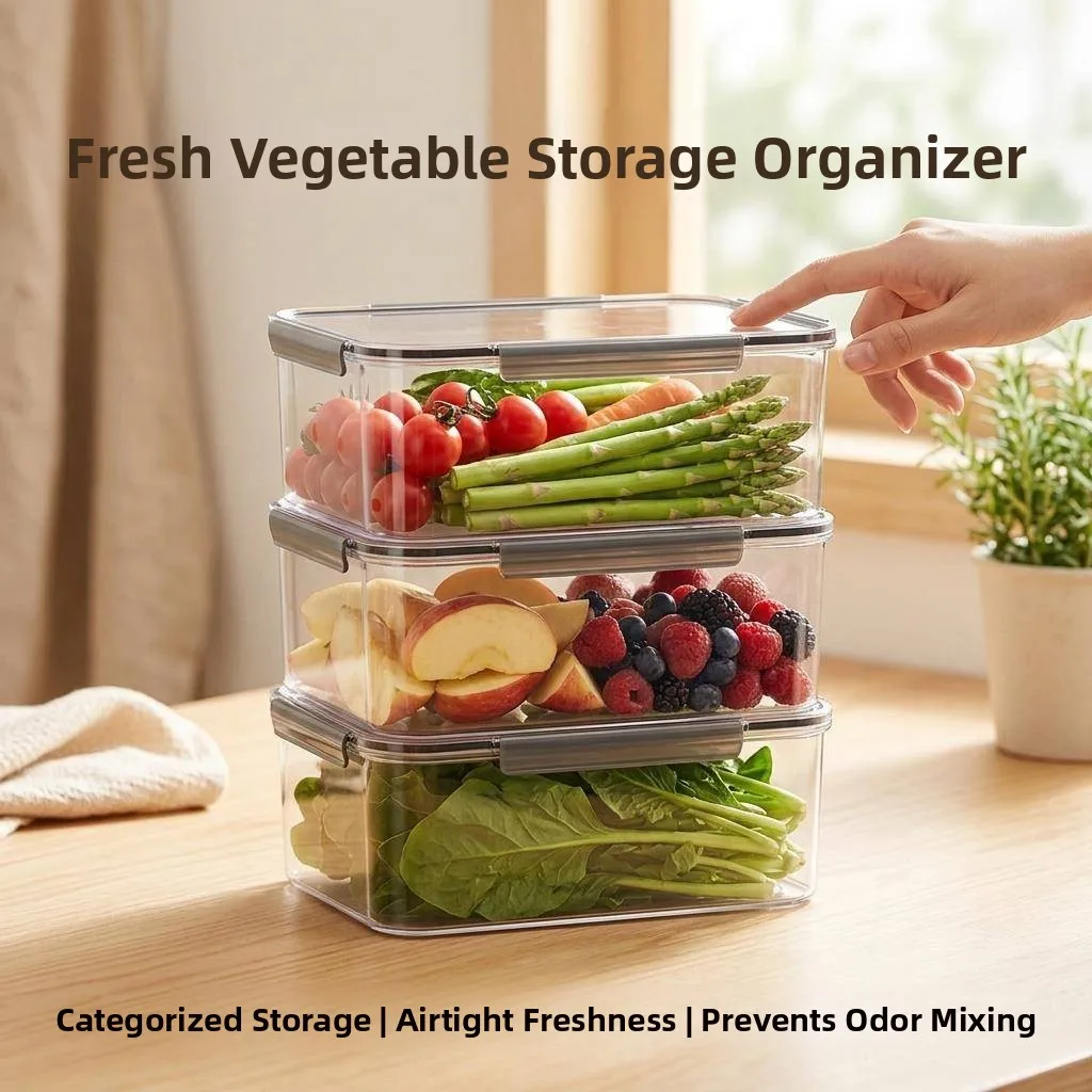 Transparent Food Grade Refrigerator Vegetable Storage Box Small Sealed Box Waterproof Low Temperature Resistant Freshness Pre...
Transparent Food Grade Refrigerator Vegetable Storage Box Small Sealed Box Waterproof Low Temperature Resistant Freshness Pre...