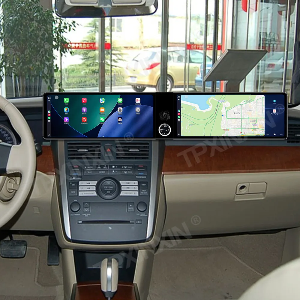 Android Auto 24.6" GPS Navigation For Nissan Teana 2004-2007 Dual Screen Stereo Car Radio Tape Recorder Headunit DSP
Android Auto 24.6" GPS Navigation For Nissan Teana 2004-2007 Dual Screen Stereo Car Radio Tape Recorder Headunit DSP