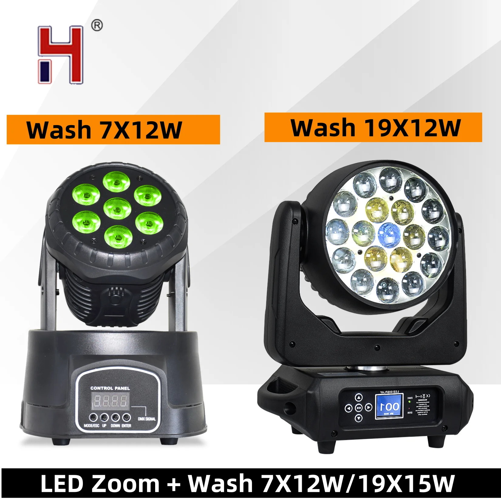 HongYi Stage Light 19x15W/7X12W RGBW 4in1 Hybrid Moving Head 24CH DMX CHASES Programming MIDI Control For Theatre DJ Lights
HongYi Stage Light 19x15W/7X12W RGBW 4in1 Hybrid Moving Head 24CH DMX CHASES Programming MIDI Control For Theatre DJ Lights