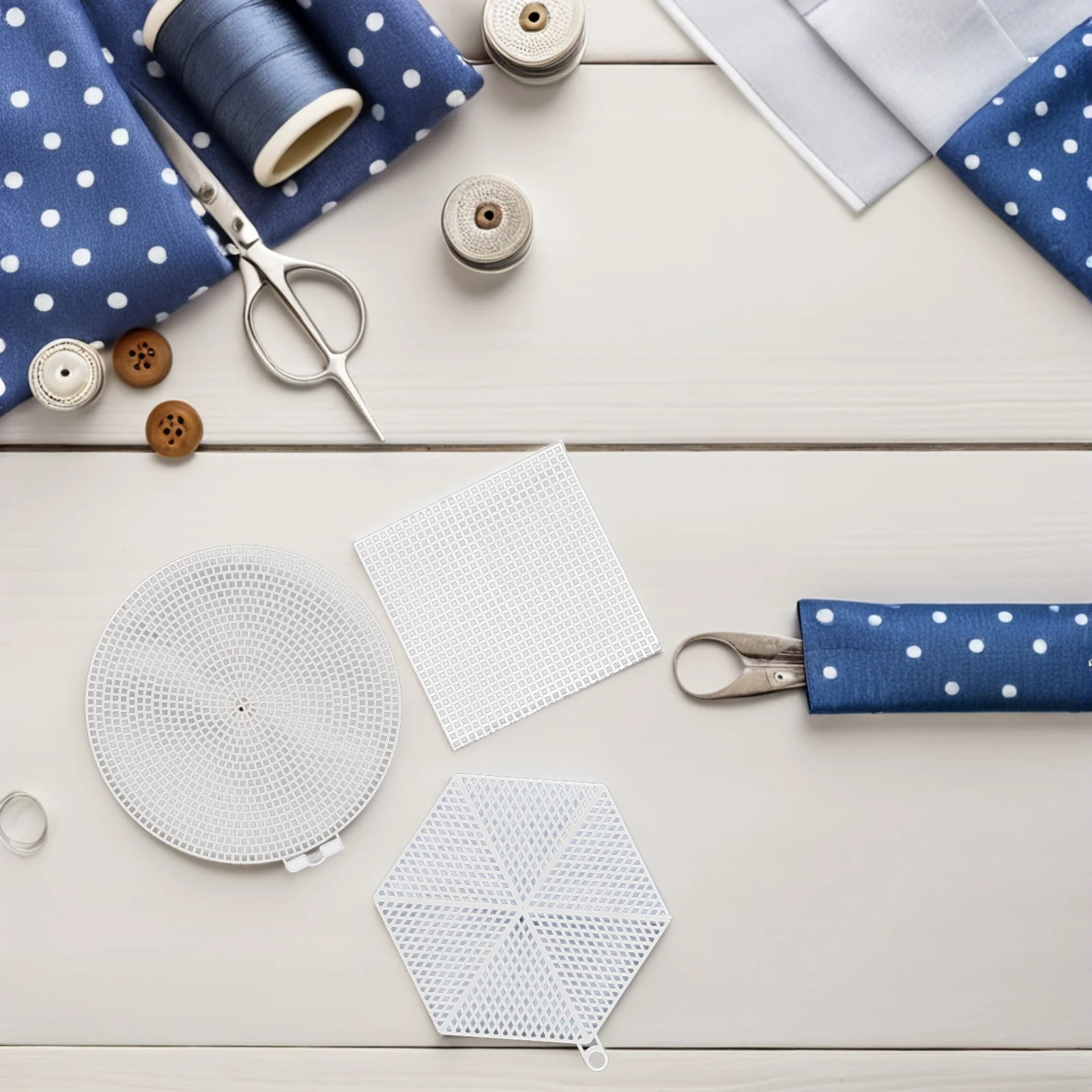 24pcs Cross Stitch Mesh Sheets White Plastic Canvas for Embroidery Durable Craft Grid Panels Decorative Plastic Mesh
24pcs Cross Stitch Mesh Sheets White Plastic Canvas for Embroidery Durable Craft Grid Panels Decorative Plastic Mesh