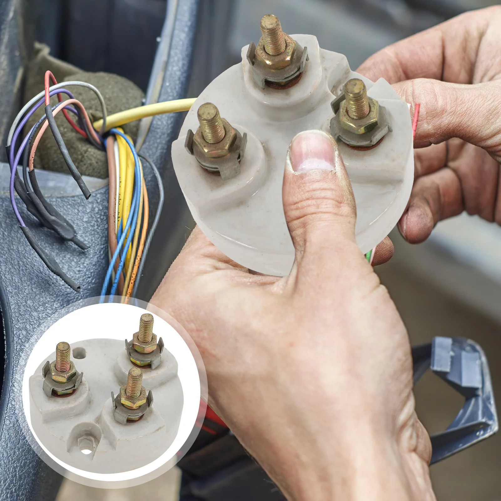 Explosion-Proof Heavy Duty Terminal Block 40a for Distribution Mining Applications High-Temperature Ceramic Base
Explosion-Proof Heavy Duty Terminal Block 40a for Distribution Mining Applications High-Temperature Ceramic Base