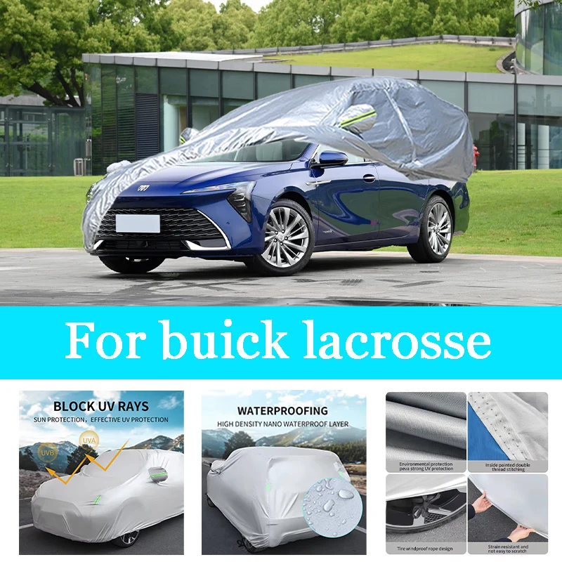 Автомобильный чехол, уличный полностью внешний снежный чехол, солнцезащитный козырек, водонепроницаемая пылезащитная защита со светоотражающими полосками для Buick Lacrosse
Автомобильный чехол, уличный полностью внешний снежный чехол, солнцезащитный козырек, водонепроницаемая пылезащитная защита со светоотражающими полосками для Buick Lacrosse