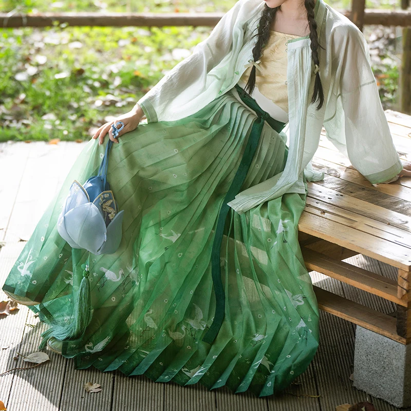 Comfortable Original Design Commuter Women's Skirt New Summer Bunches Skirt Breathable Daily Hanfu f-length Skirt
Comfortable Original Design Commuter Women's Skirt New Summer Bunches Skirt Breathable Daily Hanfu f-length Skirt