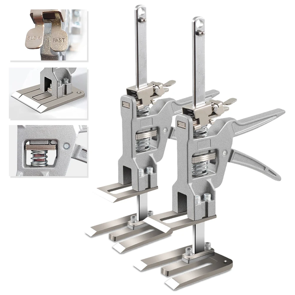Labor Saving Arm Jack 2 Pack Load Capacity 440 lbs Full Metal Furniture Jack with Two-Speed Drop Mode for Installing Cabinets
Labor Saving Arm Jack 2 Pack Load Capacity 440 lbs Full Metal Furniture Jack with Two-Speed Drop Mode for Installing Cabinets