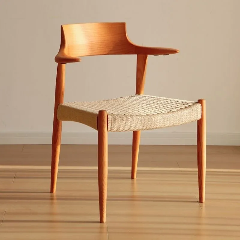 Elegant Armrest Dining Chairs Italian Luxury Designer Foldable Dining Chairs Accent Solid Wood Sillas De Comedor Furniture Home
Elegant Armrest Dining Chairs Italian Luxury Designer Foldable Dining Chairs Accent Solid Wood Sillas De Comedor Furniture Home