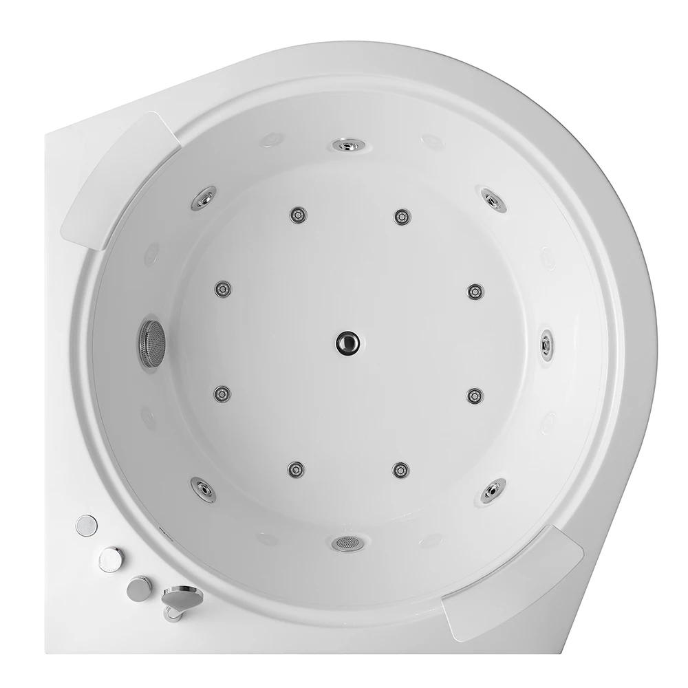 Modern White Acrylic Freestanding Bathtub Massage Tub Factory Direct Custom Round Design Massage Bathtub for Bathroom
Modern White Acrylic Freestanding Bathtub Massage Tub Factory Direct Custom Round Design Massage Bathtub for Bathroom