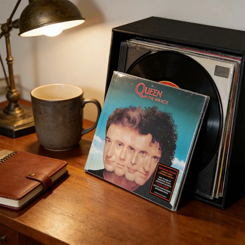 CD 'The Miracle' Is The 13th Studio Album By The British Rock Band Queen, Officially Released on May 22, 1989.
CD 'The Miracle' Is The 13th Studio Album By The British Rock Band Queen, Officially Released on May 22, 1989.