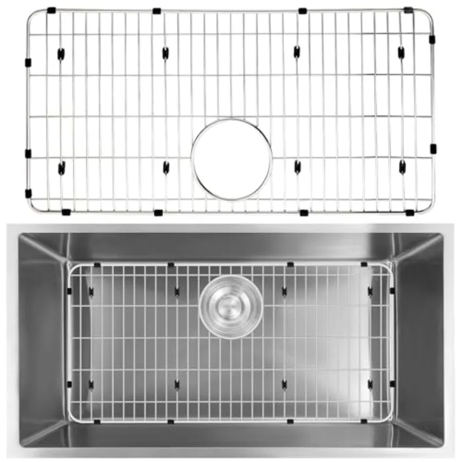Sink Protectors for Kitchen Sink 27 1/2 x 13 1/2 Sink Rack for Bottom of Sink Stainless Steel Protective Grid Sink Rack for Bot
Sink Protectors for Kitchen Sink 27 1/2 x 13 1/2 Sink Rack for Bottom of Sink Stainless Steel Protective Grid Sink Rack for Bot