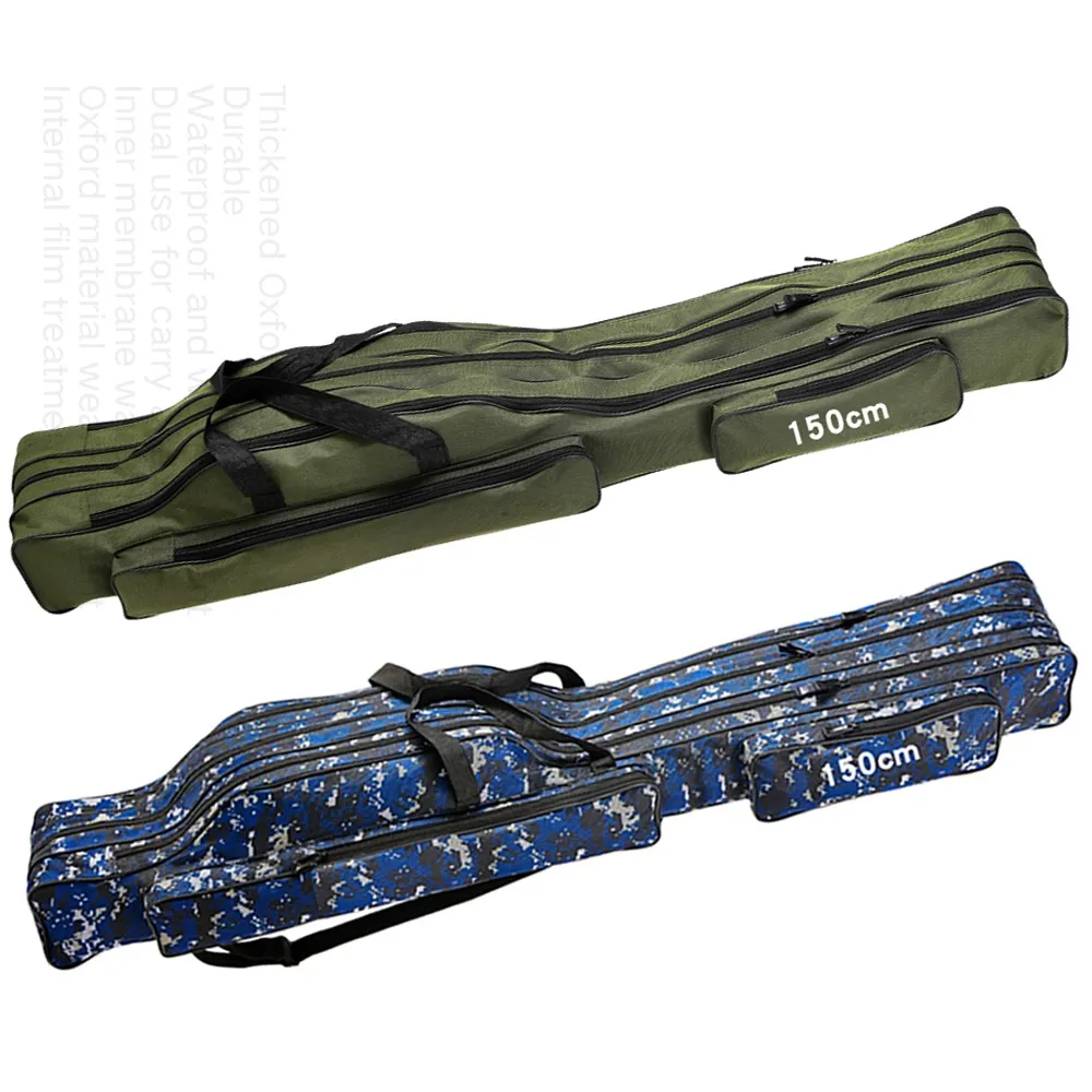 Fishing Rod Storage Bag Oxford Cloth 2/3 Layer Large Capacity Waterproof Multifunctional Fishing Tackle Bag
Fishing Rod Storage Bag Oxford Cloth 2/3 Layer Large Capacity Waterproof Multifunctional Fishing Tackle Bag