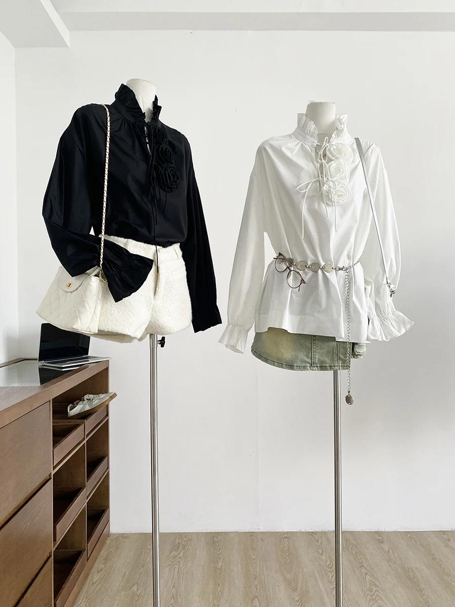 Elegant Simple Design Long Sleeve Loose Women's Shirt Fashionable Spring Autumn Floral 3D Print Commute Style Polyester Fiber
Elegant Simple Design Long Sleeve Loose Women's Shirt Fashionable Spring Autumn Floral 3D Print Commute Style Polyester Fiber