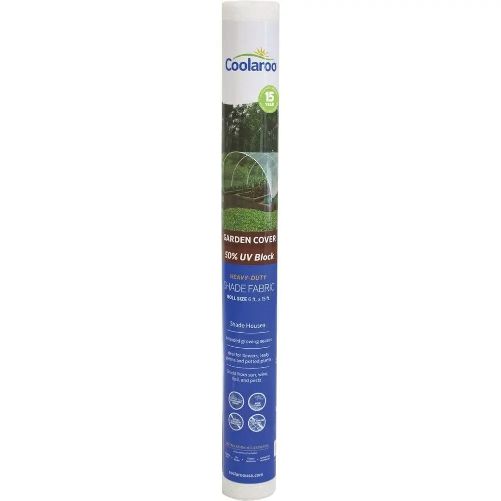 50% UV Block Garden Shade Cloth or Plants - Tear-Resistant Breathable Shade abric or Greenhouses, Seedlings & Early Growth, 6tx1
50% UV Block Garden Shade Cloth or Plants - Tear-Resistant Breathable Shade abric or Greenhouses, Seedlings & Early Growth, 6tx1