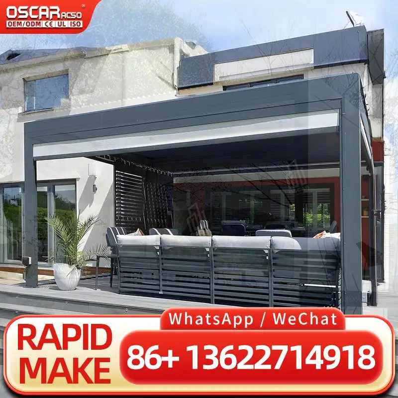 Индивидуальная непромокаемая биоклиматическая алюминиевая жалюзи, беседка, уличная мебель для патио, сада, подходит для заднего двора, террасы, балкона 
Индивидуальная непромокаемая биоклиматическая алюминиевая жалюзи, беседка, уличная мебель для патио, сада, подходит для заднего двора, террасы, балкона