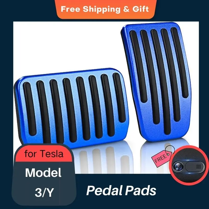 Performance Pedal Cover for tesla Model 3 and Model Y Non-Slip Foot Accelerator Brake Pedal Cover Aluminum 2017 to 2022
Performance Pedal Cover for tesla Model 3 and Model Y Non-Slip Foot Accelerator Brake Pedal Cover Aluminum 2017 to 2022