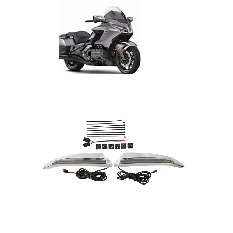 Motorcycle Acsessories Front Upper Cowl Light Decoration For Honda Gold Wing GL1800 2018 2019 2020
Motorcycle Acsessories Front Upper Cowl Light Decoration For Honda Gold Wing GL1800 2018 2019 2020