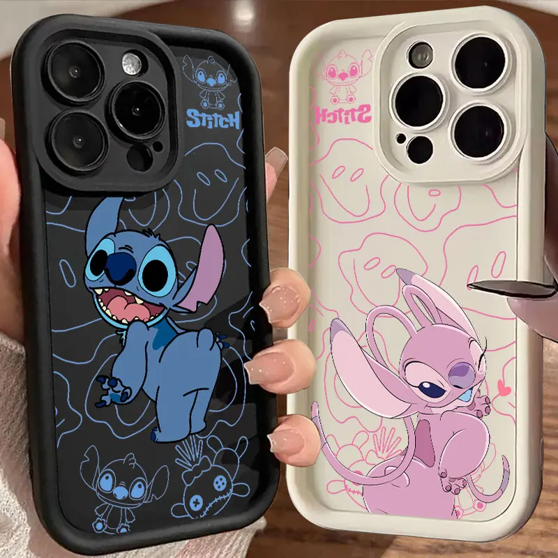 Funny Angel Lilo & Stitch Cartoon Soft Case For iPhone 16 Pro Cases iPhone 15 14 13 12 Mini 11 Pro Max 16 Plus XS XR Phone Cover
Funny Angel Lilo & Stitch Cartoon Soft Case For iPhone 16 Pro Cases iPhone 15 14 13 12 Mini 11 Pro Max 16 Plus XS XR Phone Cover