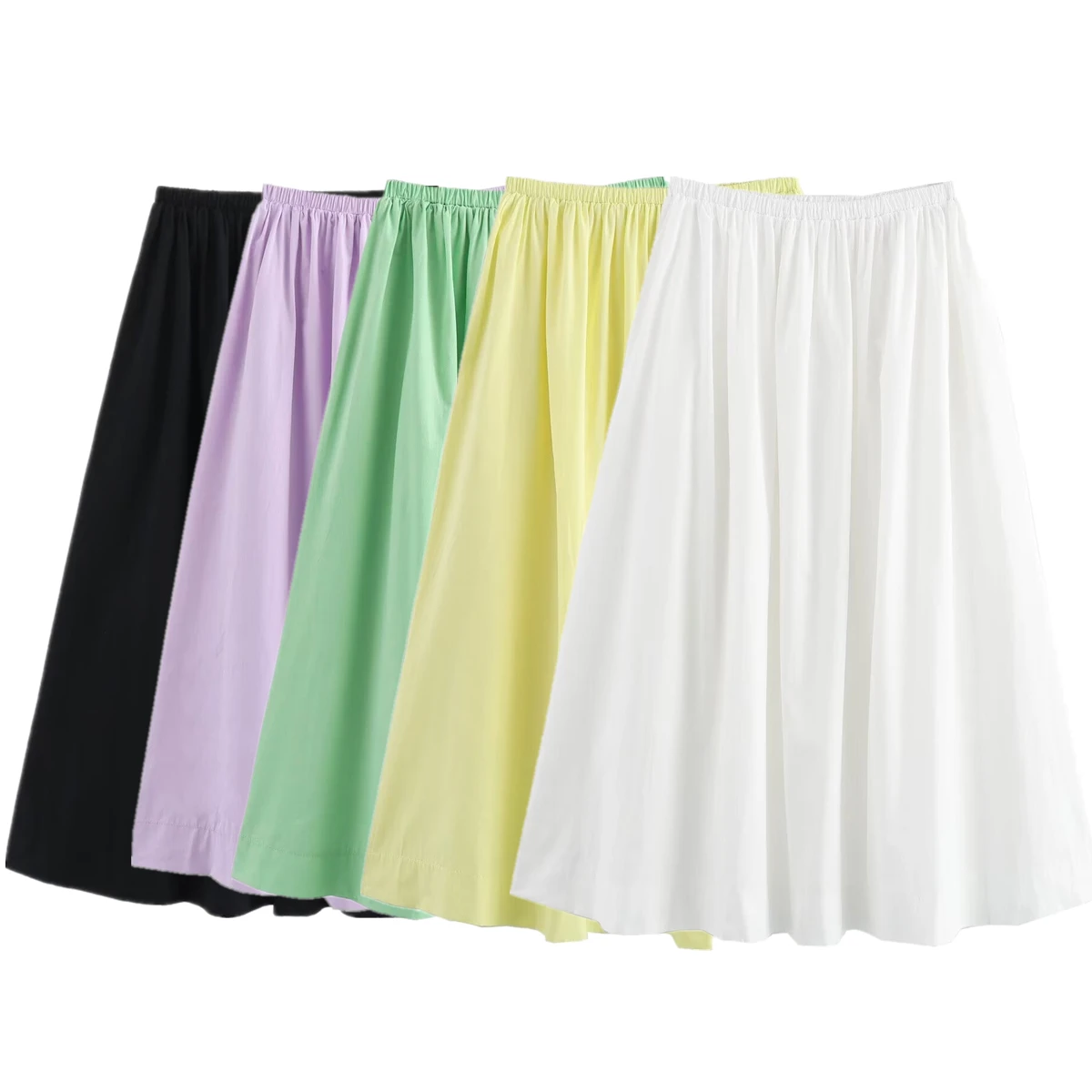 Withered Japanese Skirt Women Minimalist Solid Color Fashion Ladies Commuter Casual Elastic Waist Loose Half Skirt
Withered Japanese Skirt Women Minimalist Solid Color Fashion Ladies Commuter Casual Elastic Waist Loose Half Skirt