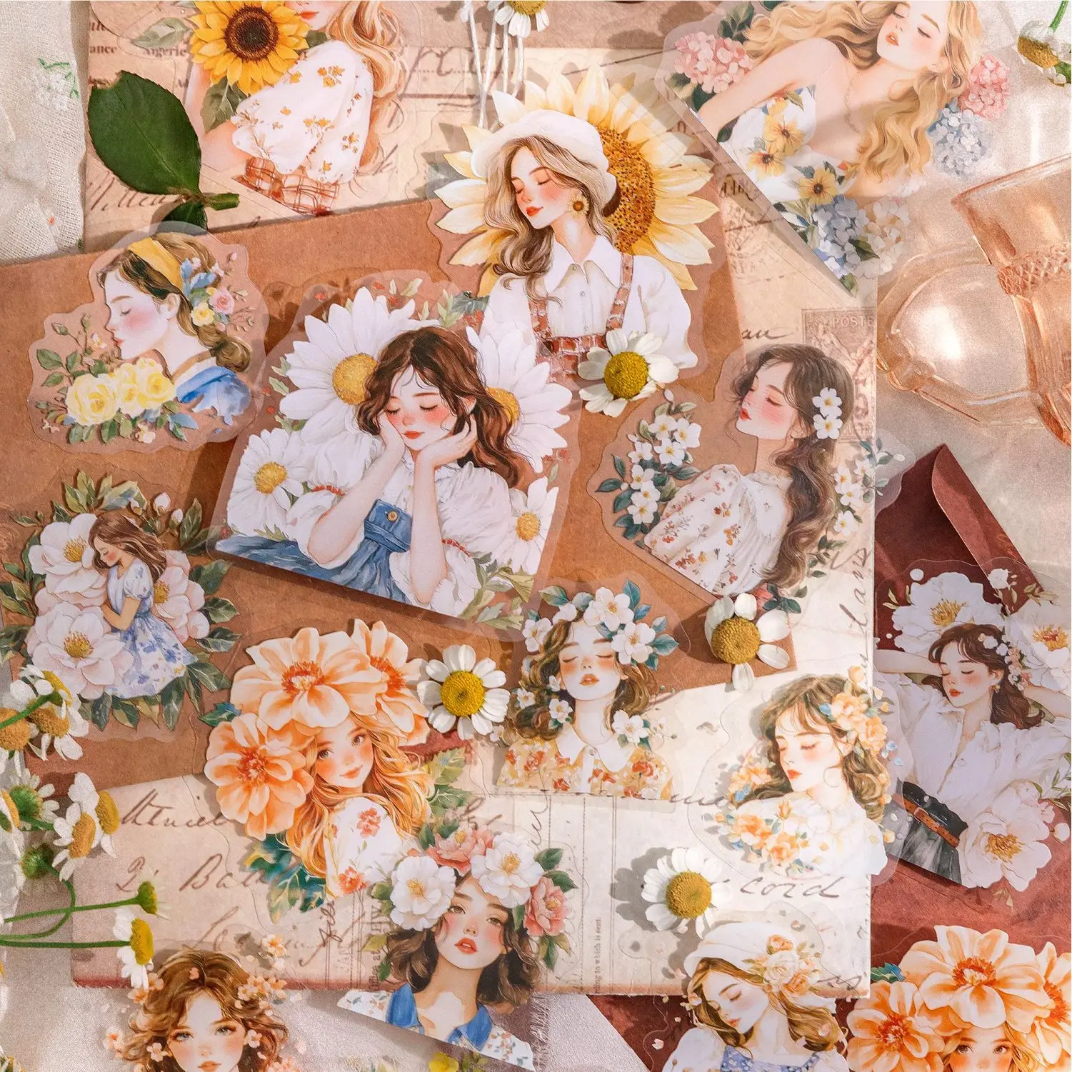 30pcs/1lot Kawaii Stationery Stickers Flower reflecting Maiden Collection Diary Decorative Scrapbooking Craft
30pcs/1lot Kawaii Stationery Stickers Flower reflecting Maiden Collection Diary Decorative Scrapbooking Craft