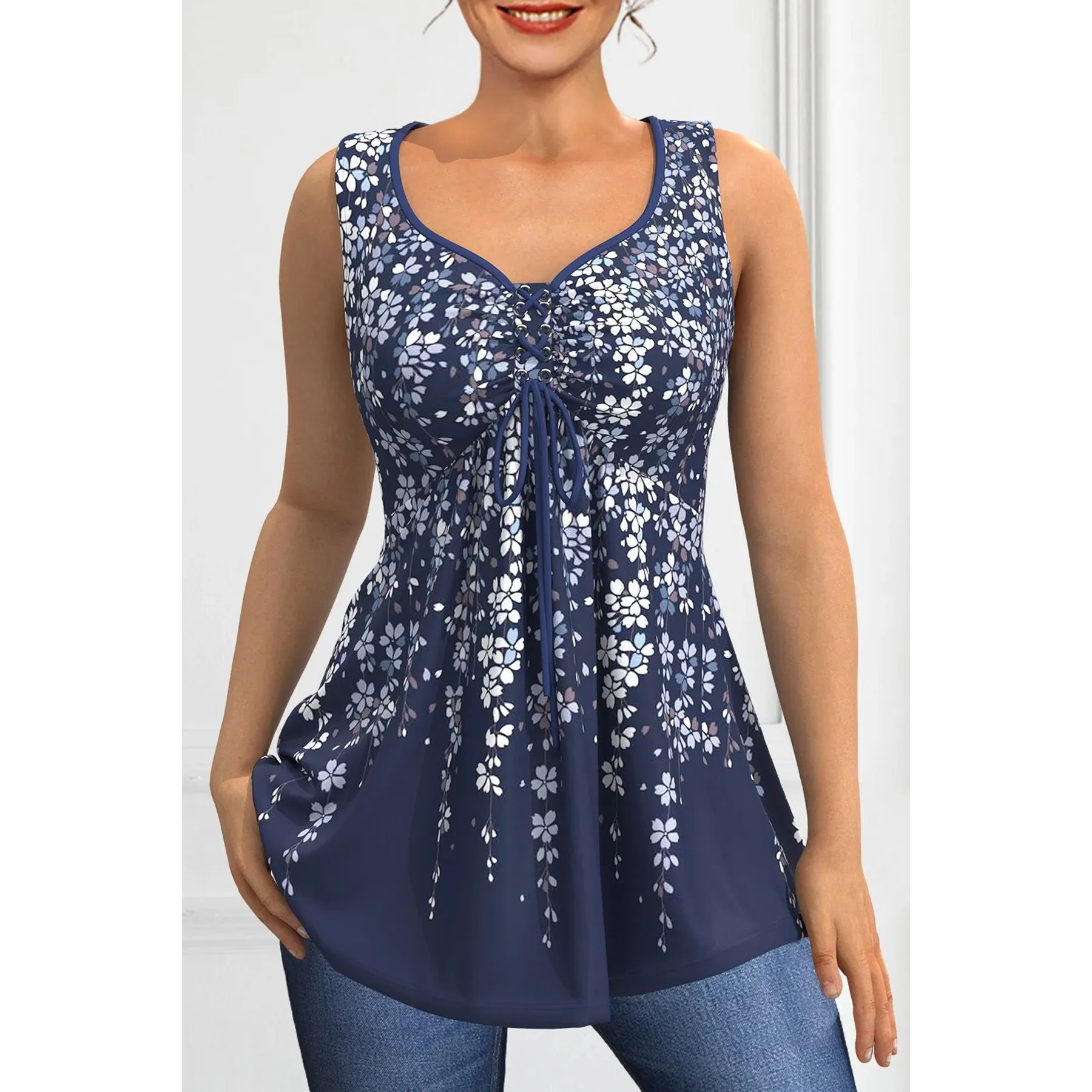 Женская майка больших размеров со шнуровкой V-Ne в горошек и принтом среднего размера для женщин больших размеров egory
Женская майка больших размеров со шнуровкой V-Ne в горошек и принтом среднего размера для женщин больших размеров egory